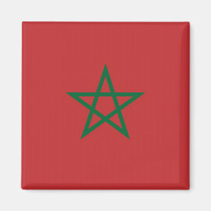 Magnet with Flag of Morocco