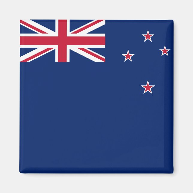 Magnet with Flag of New Zealand (Front)