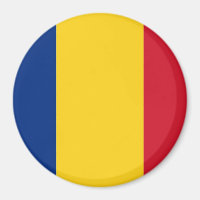 Magnet with Flag of Romania