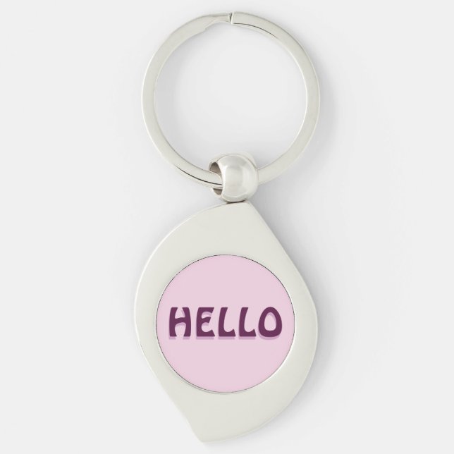 MAGNET WITH HELLO KEY RING (Front)