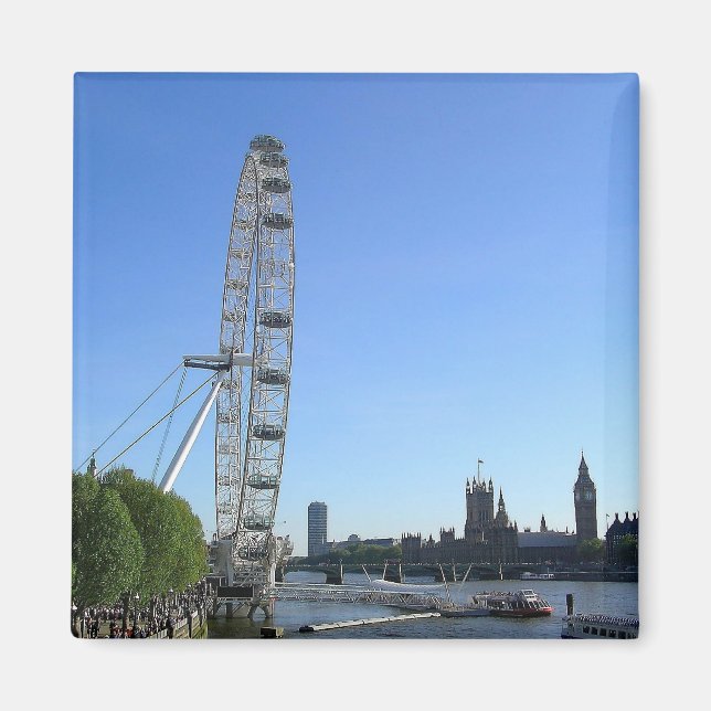 Magnet with London Eye Ferris Wheel (Front)
