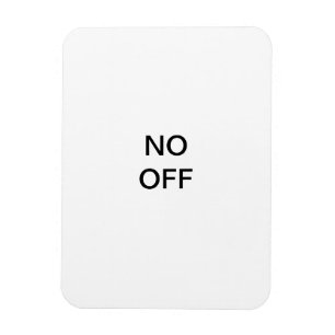 magnet with "ON  &  OFF"