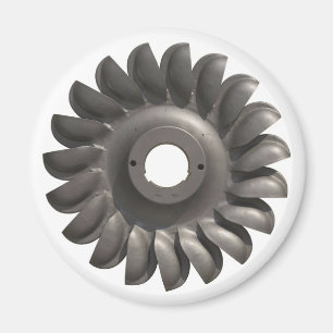 Magnet with Water Turbine