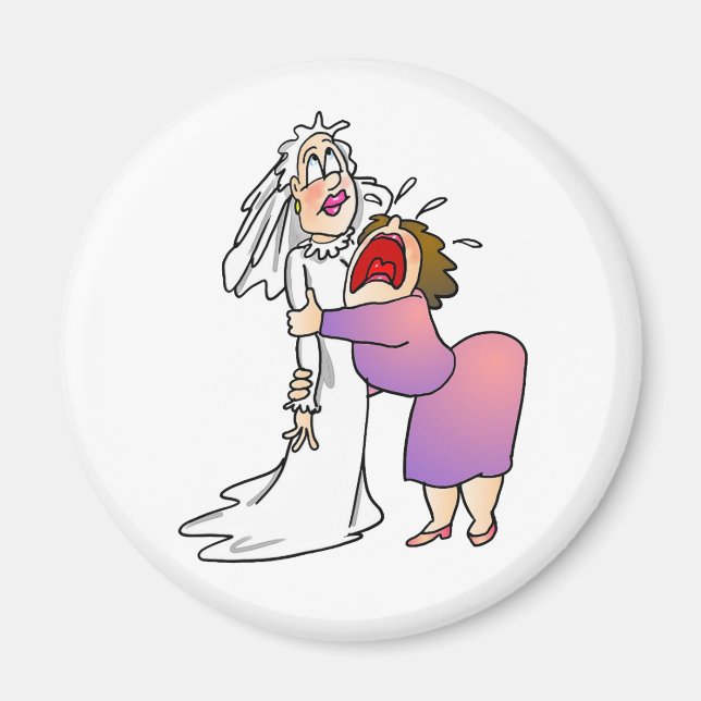 Magnet: Young Mother of the Bride Magnet (Front)