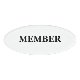 Magnetic Badge - Member