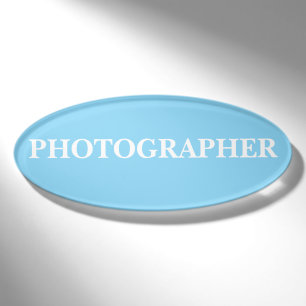 Magnetic Badge - Photographer