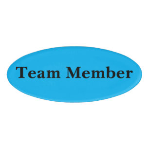 Magnetic Badge - Team Member
