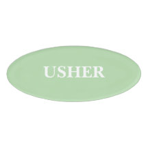Magnetic Badge - USHER