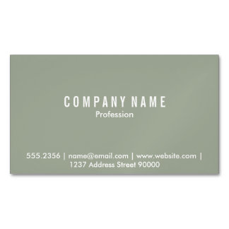 Magnetic Business Card (olive)