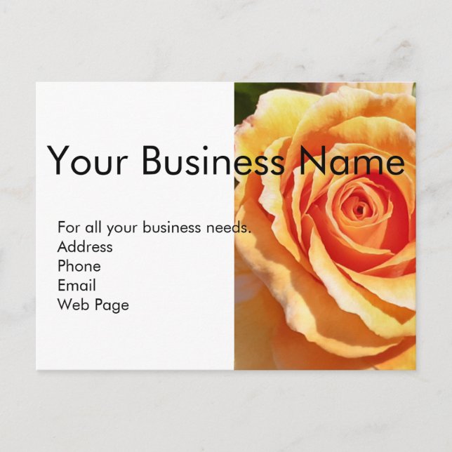 Magnetic Business Card - Self Promotion (Front)