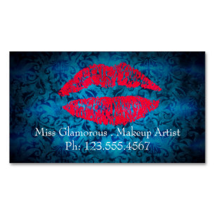 Magnetic Business cards for Makeup artists