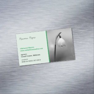 Magnetic Business Gardening Magnetic Business Card