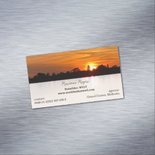 Magnetic Business Travel Agency  Magnetic Business Card