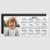 Magnetic Calendar with Photo Collage