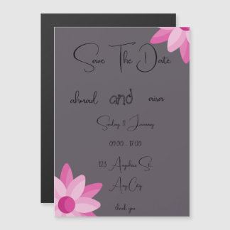 Magnetic Card - 5" x 7" Customisable Design with 
