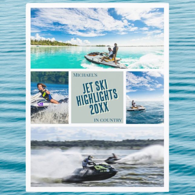 Magnetic card Create your own jet ski photo card (Creator Uploaded)