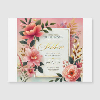 magnetic card, custom magnet, thin magnet, persona invitation
