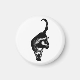 Magnetic Cat Silhouette Magnet