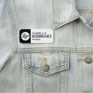 Magnetic Company Employee Staff Personalize Custom Name Tag