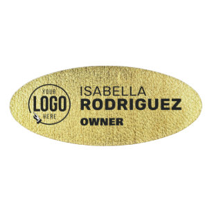 Magnetic Company Employee Staff Personalize Custom Name Tag