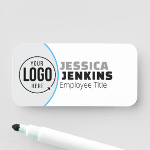 Magnetic Company Employee Staff Personalize Custom Name Tag