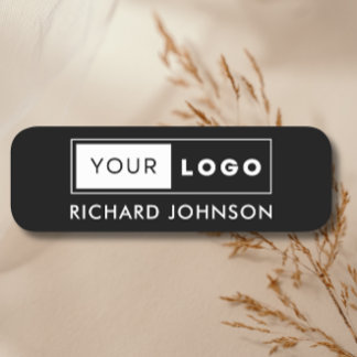 Magnetic Company Logo Employee  Name Tag