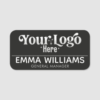 Magnetic Company Staff Personalized Name Tag
