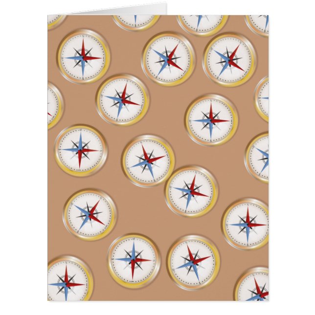 Magnetic Compass pattern (Front)