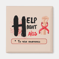 Magnetic Compassion: Help Fight AIDS Day Awareness