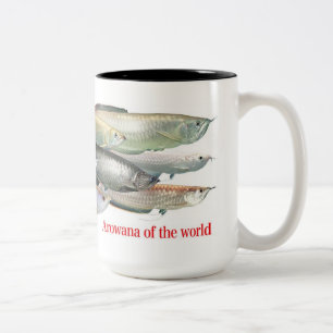 Magnetic cup of arowana of the world