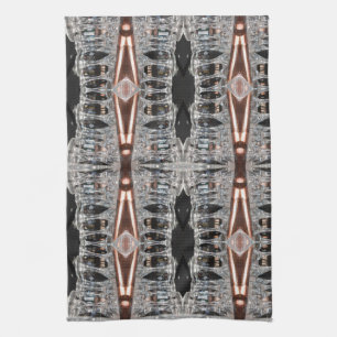 Magnetic Direction Blooming Tea Towel