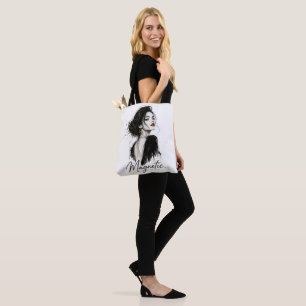 Magnetic. Minimalist Statement Cotton Tote Bag