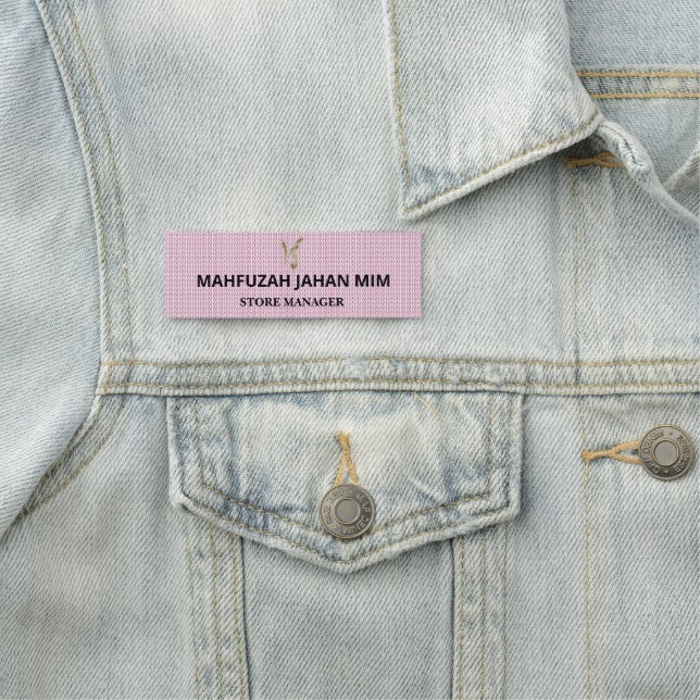 Magnetic Name Tags & Custom Event Badges (In Situ)