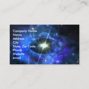 Magnetic Pulse Star Business Card