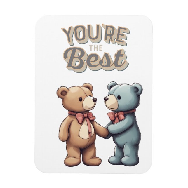 Magnets for teddy bear fans (Vertical)