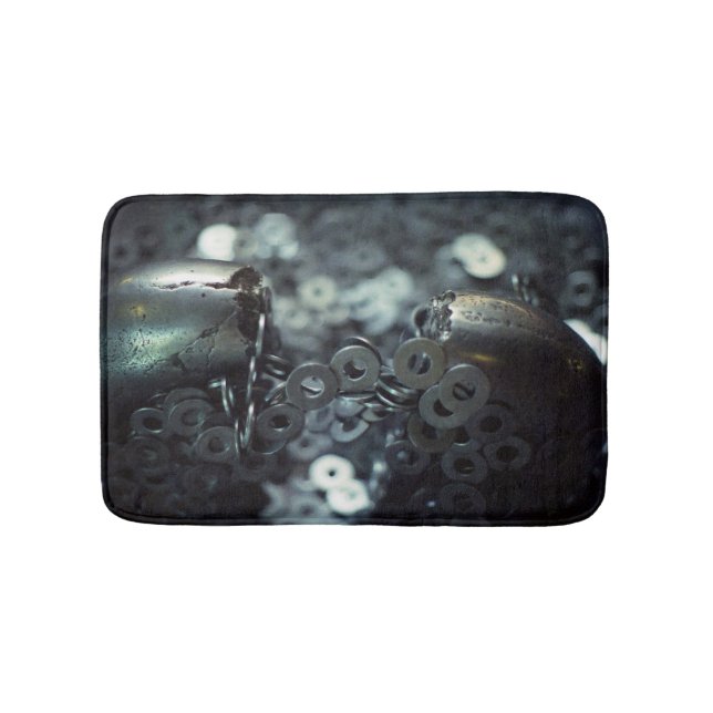 Magnets & Washers Bath Mat (Front)