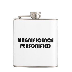 Magnificence Personified Hip Flask