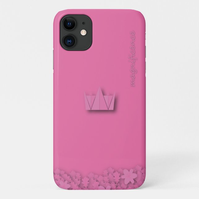 magnificence pink Case-Mate iPhone case (Back)