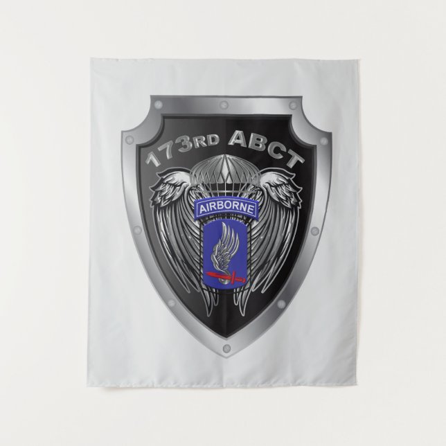 Magnificent 173rd Airborne Brigade Combat Team Tapestry (Front)