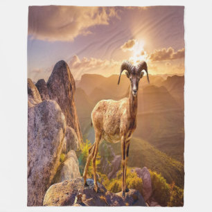 Magnificent Antelope Fleece Blanket