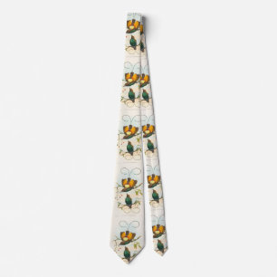 Magnificent Bird of Paradise by John Gould Tie