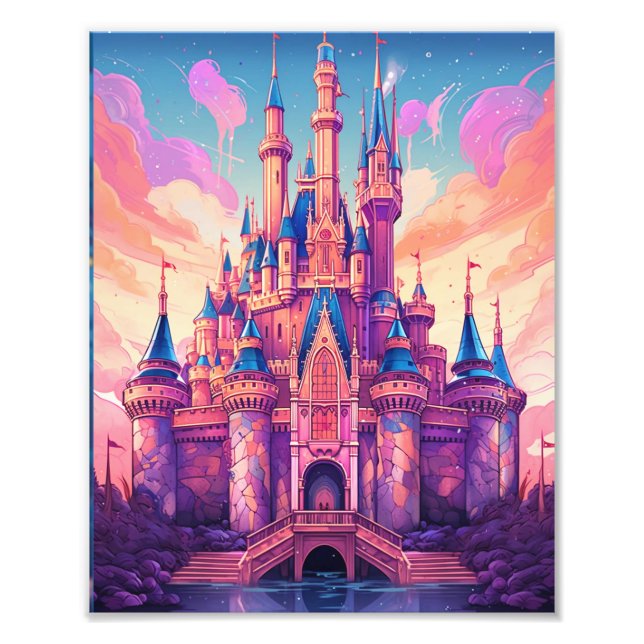  Magnificent Castle Photo Print (Front)