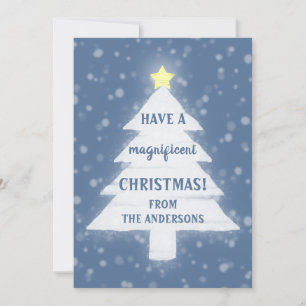 Magnificent Christmas Holiday Card