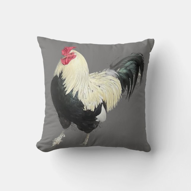 Magnificent Cockerel No 1   Cushion (Front)