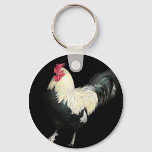 Magnificent Cockerel No 1 Key Ring