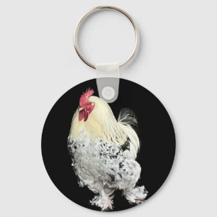 Magnificent Cockerel No 2  Key Ring