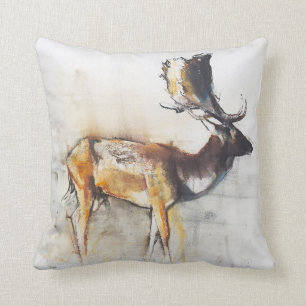 Magnificent Fallow Buck 2006 Cushion