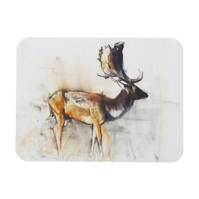 Magnificent Fallow Buck 2006 Magnet (Horizontal)