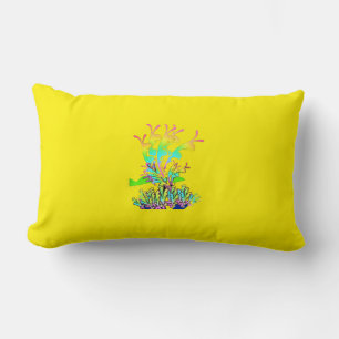 Magnificent Floral Lumbar Cushion