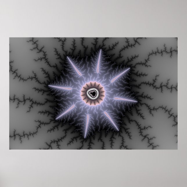 Magnificent - Fractal Poster (Front)